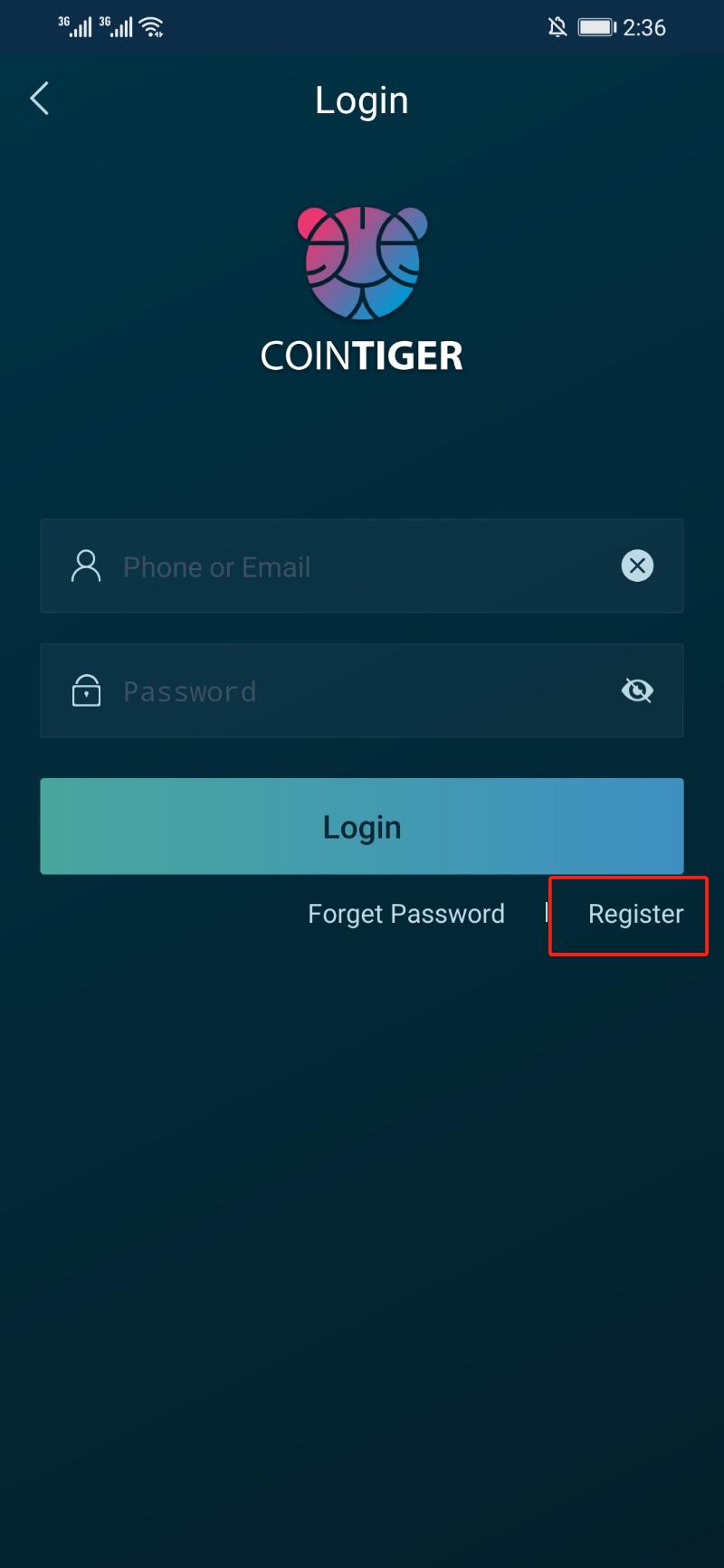 صرافی CoinTiger