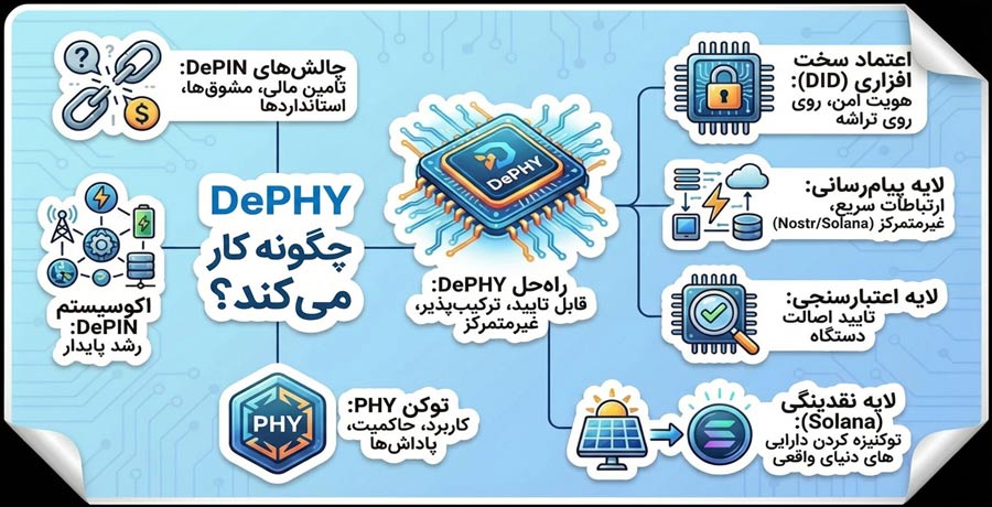 ارز دیجیتال دیفای نتورک (DePHY Network) چیست؟ معرفی توکن PHY ارز دیجیتال DePHY Network