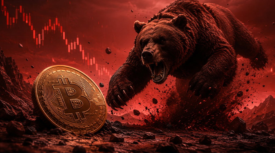 ریزش سنگین بیت‌کوین تا ۷۴ هزار دلار؛ خرس‌ها دوباره کنترل بازار را در دست گرفته‌اند؟