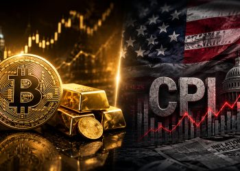 بیت‌کوین و طلا در آستانه یک حرکت سرنوشت‌ساز؛ همه چیز به گزارش تورم آمریکا بستگی دارد